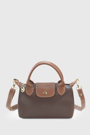 Zoozie Bags Bolso de Hombro en Marrón Oscuro